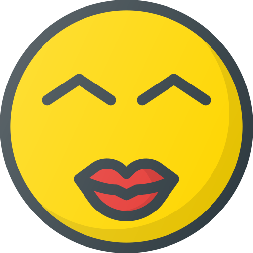 Emoji, emote, emoticon, emoticons, kiss icon - Free download