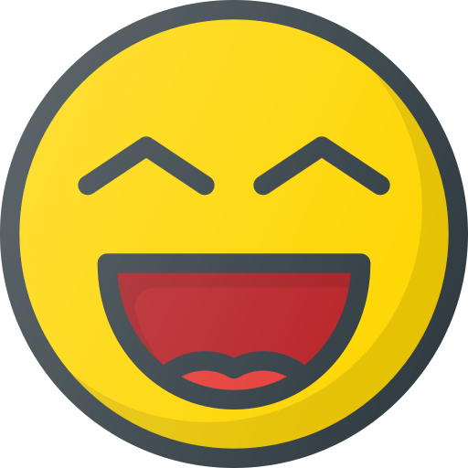 Emoji, emote, emoticon, emoticons, laugh icon - Free download