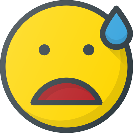 Emoji, emote, emoticon, emoticons, nervous icon - Free download