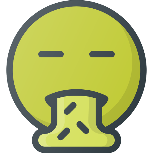 Emoji, emote, emoticon, emoticons, puke icon - Free download