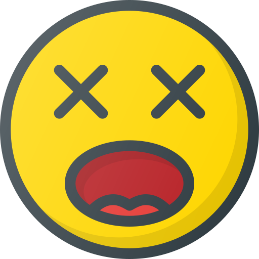 Emoji, emote, emoticon, emoticons, shocked icon - Free download