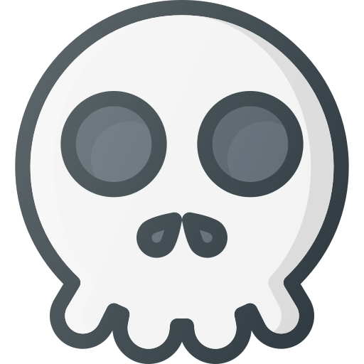Emoji, emote, emoticon, emoticons, skull icon - Free download