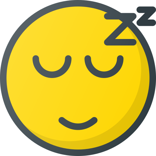 Emoji, emote, emoticon, emoticons, sleeping icon - Free download