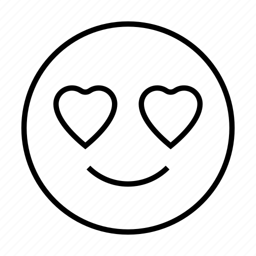 Emoji, emoticon, face, in, like, love icon - Download on Iconfinder