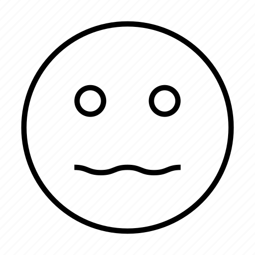 Emoji, emoticon, face, like, nervous icon - Download on Iconfinder