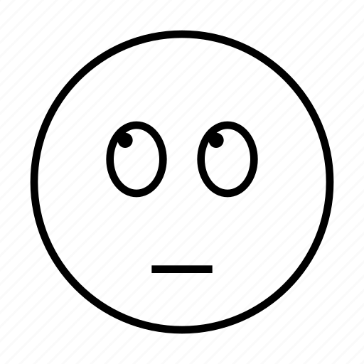 Emoji, emoticon, eyes, face, like, rolling icon - Download on Iconfinder