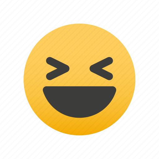 Grinning, squinting, face icon - Download on Iconfinder