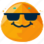 cool, emoticon, emotion, face, smile, smiley, sunglasses 