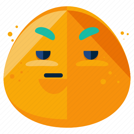 Irritated, emoji, emoticon, emotion, expression, face, smiley icon - Download on Iconfinder