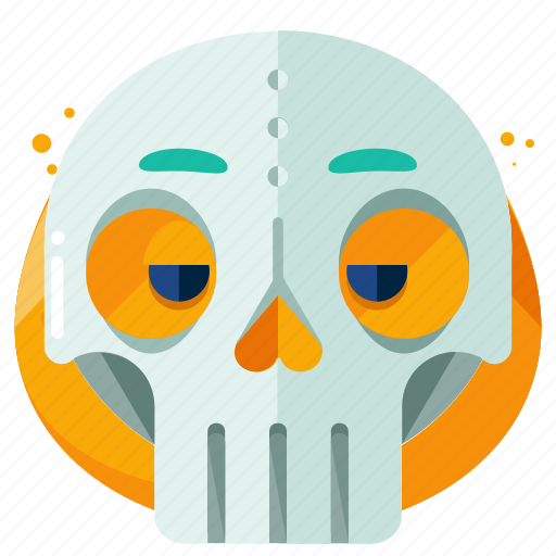 Emoji, emoticon, mask, skull, smiley icon - Download on Iconfinder