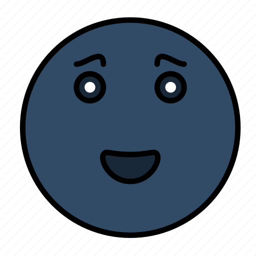 Face, smiley, happy, cute, emoji, emoticon, emotion icon - Download on ...