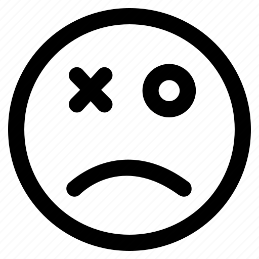 Icon, smile, sad, emoji icon - Download on Iconfinder