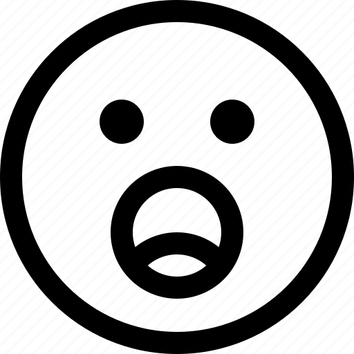 Emoji, emotion, emotional, face, feeling, shocked icon - Download on Iconfinder