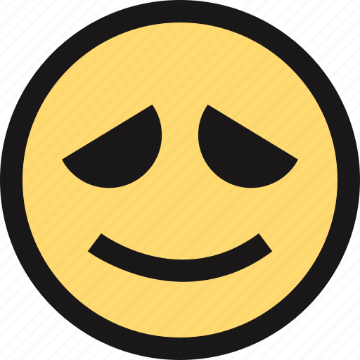 Emotion, face, faces, shy, smile icon - Download on Iconfinder