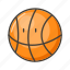 basketball, sport, emoji, game 