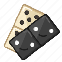 domino, sport, emoji, game