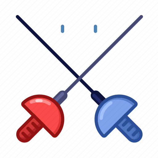 Fencing, sport, emoji, game icon - Download on Iconfinder