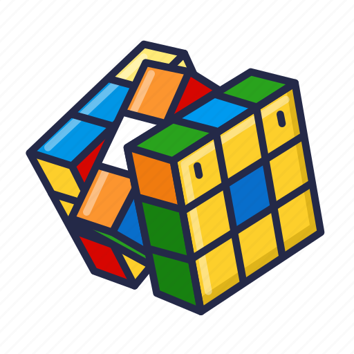 Rubiks, cube, sport, emoji, game icon - Download on Iconfinder
