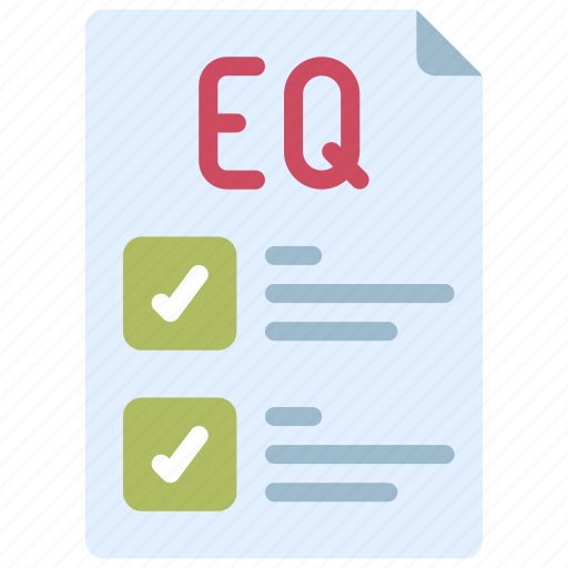 Eq, test, checklist, emotional, quotient icon - Download on Iconfinder
