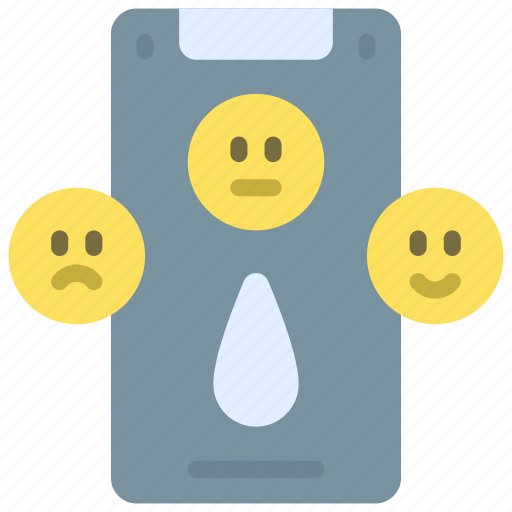Mobile, emotion, selection, emoji, meter icon - Download on Iconfinder