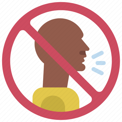 No, shouting, prohibited, yell, yelling icon - Download on Iconfinder