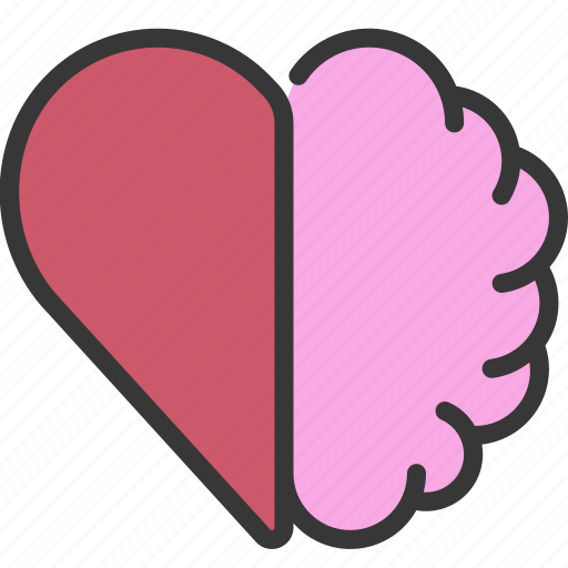 Heart, and, brain, love, smart icon - Download on Iconfinder