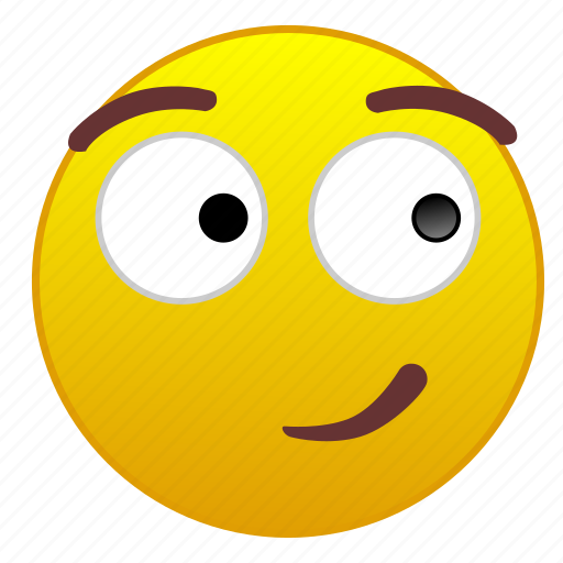 Emotion, face, interesting, look, smile icon - Download on Iconfinder