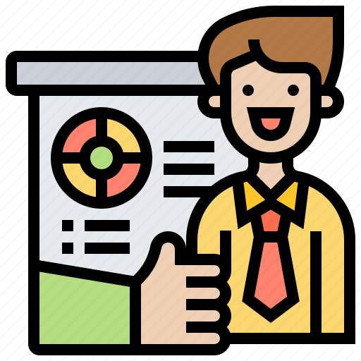 Attention, meeting, presentation, professional, training icon - Download on Iconfinder