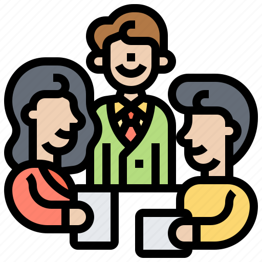 Brainstorm, consult, corporate, meeting, teamwork icon - Download on Iconfinder