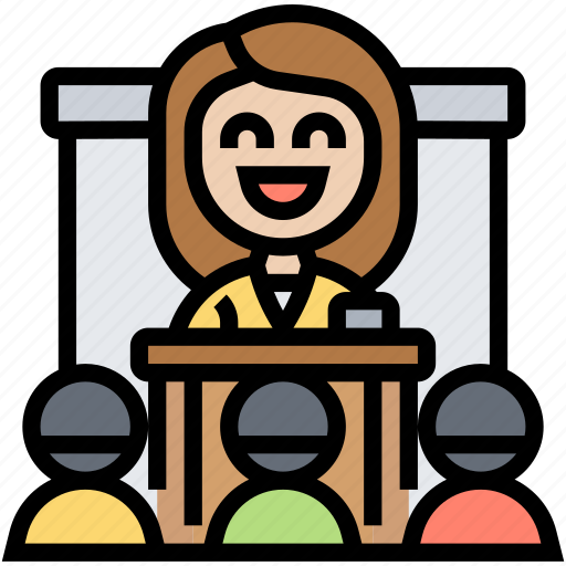 Job, training, seminar, conference, meeting icon - Download on Iconfinder