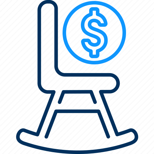 Pension, insurance, retirement plan, retirement planning, rocking chair icon - Download on Iconfinder