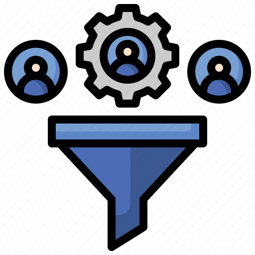 Funnel, professions, jobs, employment, filter icon - Download on Iconfinder