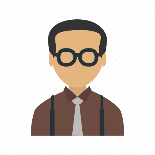 Fashion, frame, glasses, happy, nerd, style icon - Download on Iconfinder