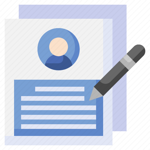 Contract, paperwork, pencil, document, paper icon - Download on Iconfinder