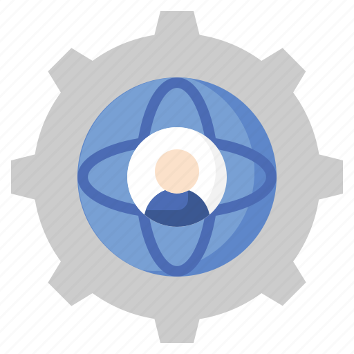 Outsourcing, connections, employee, networking, world icon - Download on Iconfinder