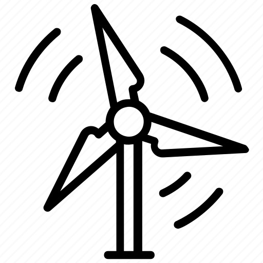 Alternative electricity, domestic windmill, home windmill, residential windmill, wind power icon - Download on Iconfinder