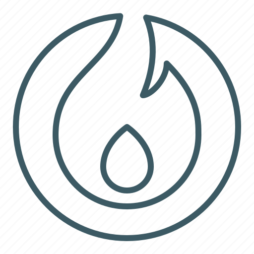 Burn, energy, fire, flame, flammable, fuel, heat icon - Download on Iconfinder