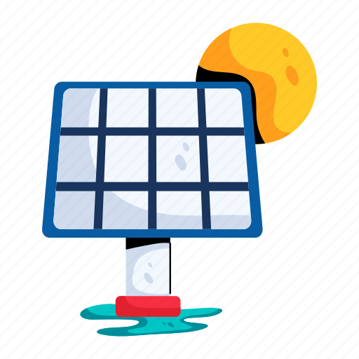 Solar energy, solar power, solar panel, solar system, solar electricity icon - Download on Iconfinder
