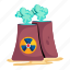 nuclear plant, nuclear power, radioactive plant, nuclear factory, nuclear unit 