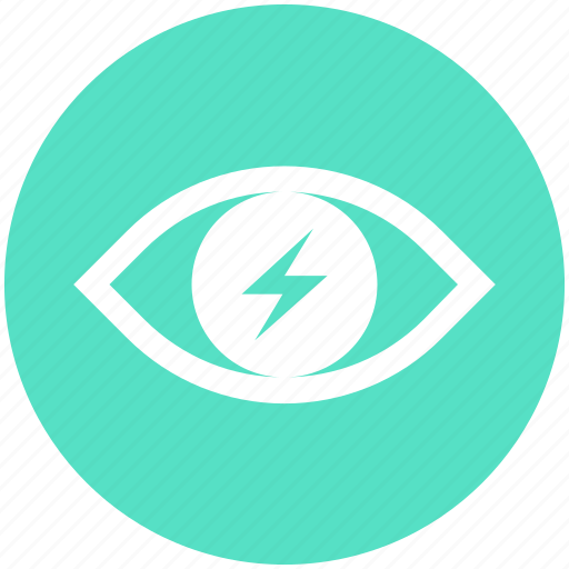 Energy, eye, internet, mission, search, thunder, view icon - Download on Iconfinder