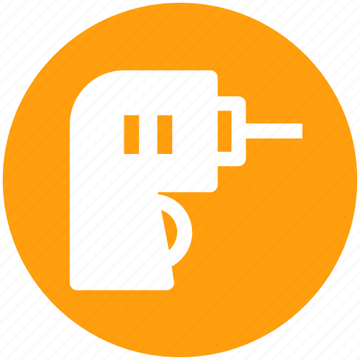 Drill, drill machine, electric, electricity, machine, power, power drill icon - Download on Iconfinder