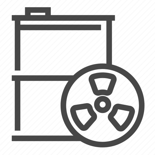 Canister, energy, nuclear, power icon - Download on Iconfinder