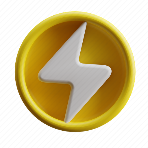 Electricity, electrical, flash, energy, power, electric 3D illustration - Download on Iconfinder