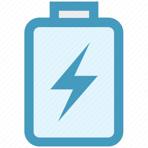 Battery, battery charging, battery level, battery status, energy, mobile battery, power icon - Download on Iconfinder