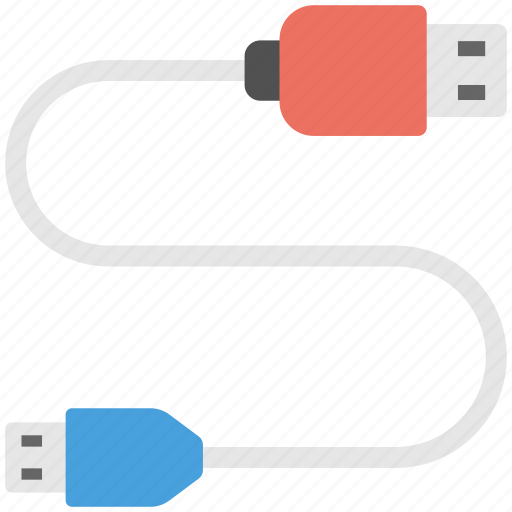 Charger cable, computer accessory, data cable, mobile connector, usb cable icon - Download on Iconfinder