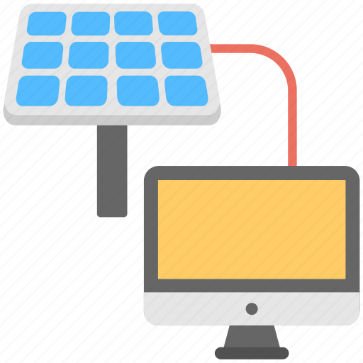 Energy connection, energy source, solar energy, solar panel, solar system icon - Download on Iconfinder