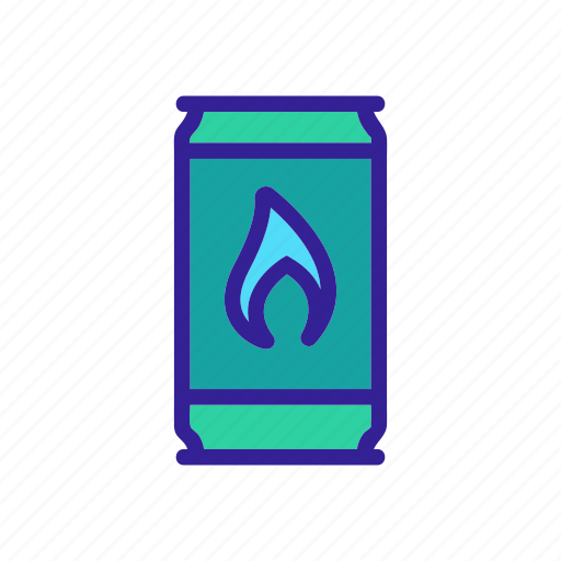Bottle, contour, cup, drink, energy, linear icon - Download on Iconfinder