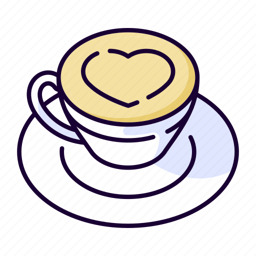 Cappuccino, latte, coffee, drink icon - Download on Iconfinder