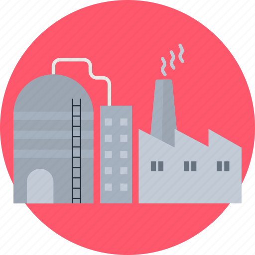 Industry, production industry, construction, business factory, industry factory, factory, mill icon - Download on Iconfinder