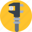 construction tools, measurement, micrometer, screw, scale tool, screw tool 